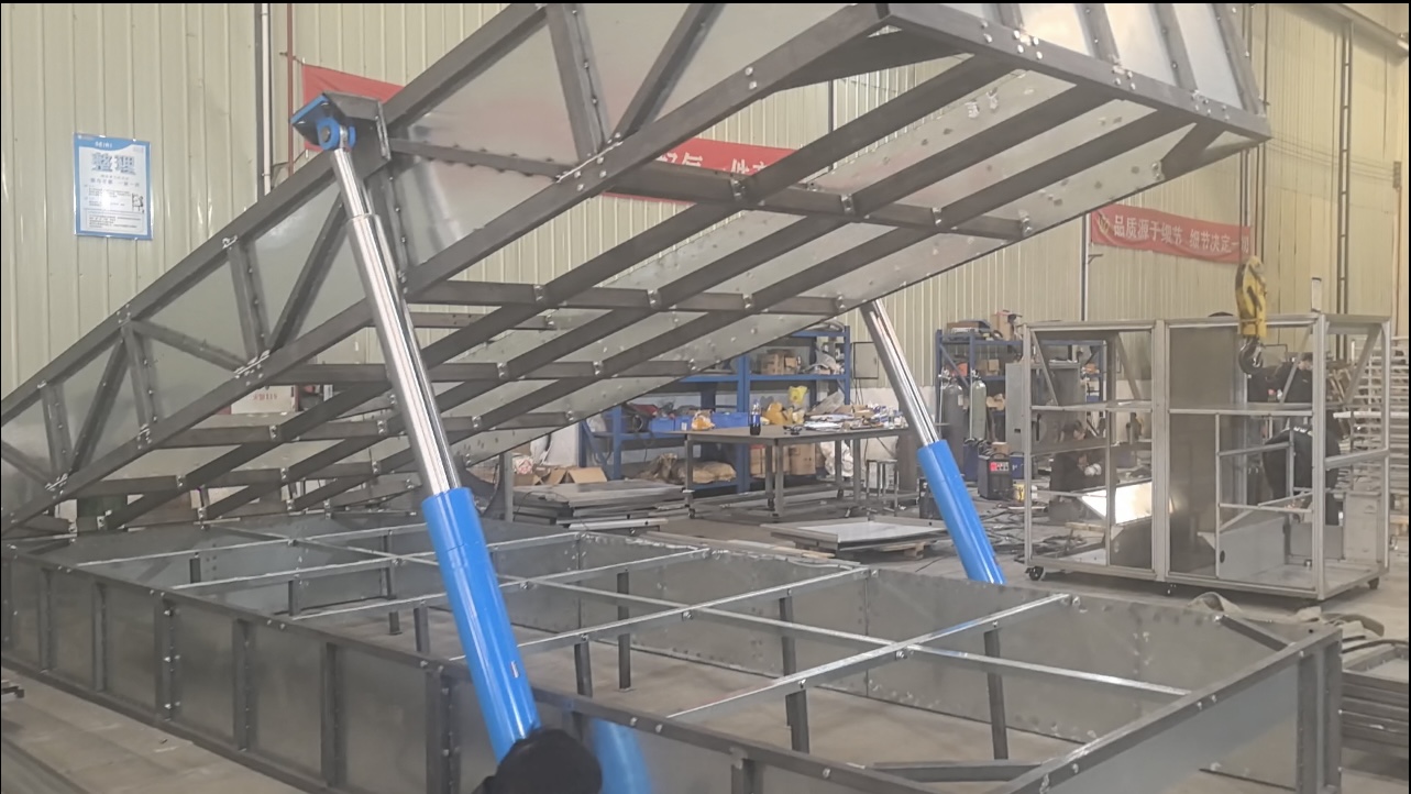 液压平床式烘干设备